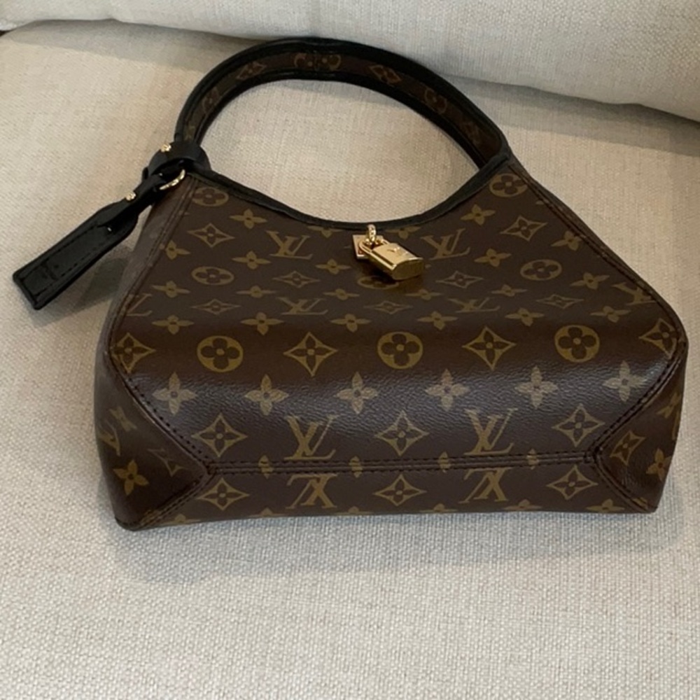 Monogram Brown & Black Handbag - Picture 6 of 11